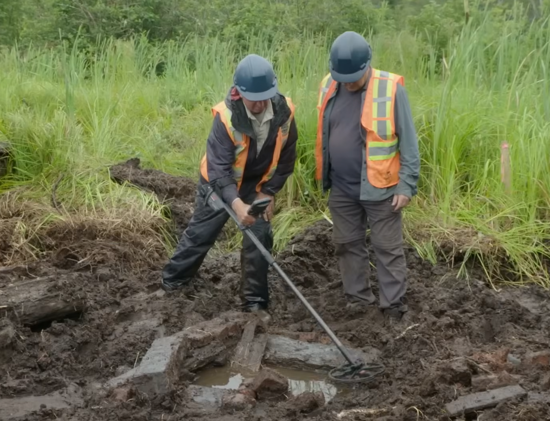 Billy Gerhardt and Gary Drayton Oak Island tunnel discovery