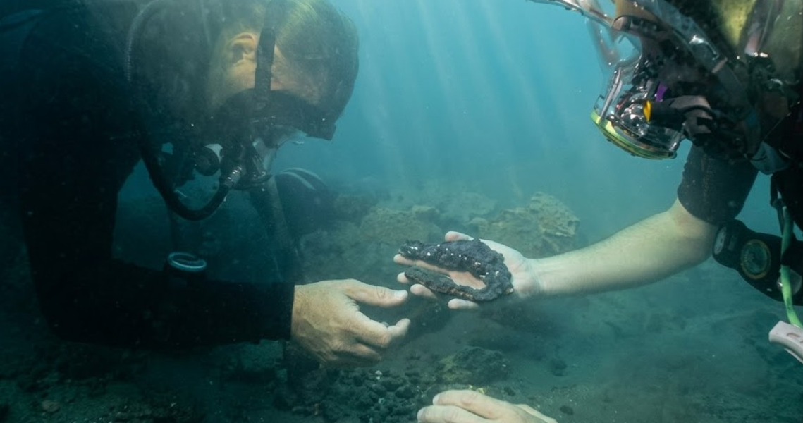 Ancient Underwater Arch Off Gujarat Coast discovered by Josh Gates and marine archaeologists