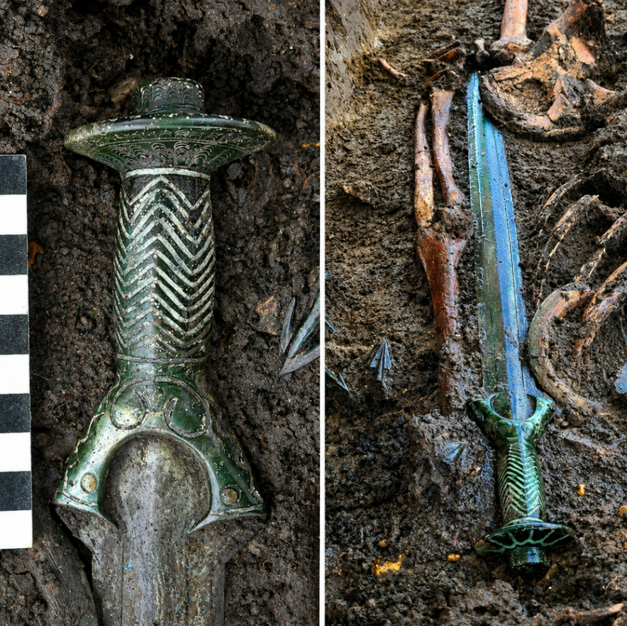 Oak Island Bronze Age sword burial discovery