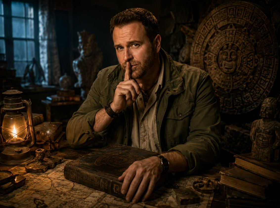 Josh Gates attacked by unknown creature in Borneo rainforest footage