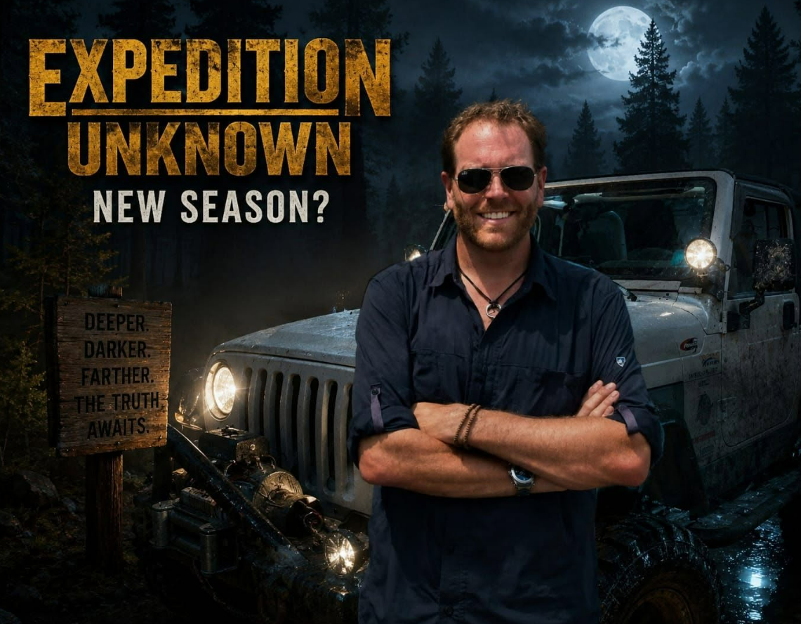 Expedition Unknown Returns with Josh Gates shooting at a remote archaeological site