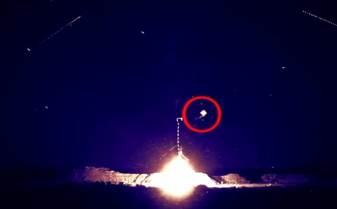 Skinwalker Ranch Season 7 drone approaching the Triangle before a sky anomaly appears