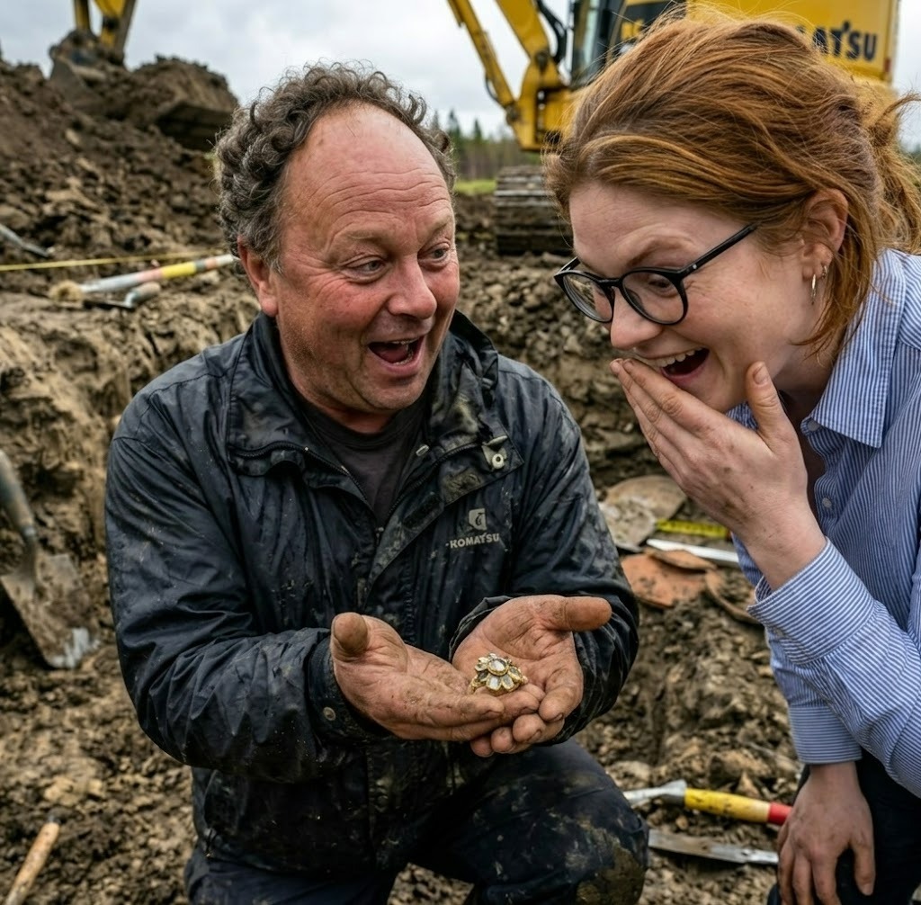 Oak Island ancient ring discovery by Billy and Emma