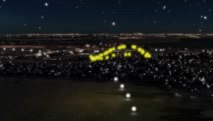 GPS data disappears above the mysterious Skinwalker Ranch bubble.