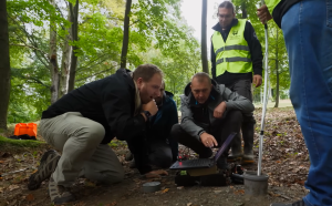 Josh Gates investigates the Expedition Unknown Nazi tunnel beneath a Polish volcano.