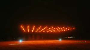 Drone swarm crosses the Skinwalker Ranch anomaly boundary.