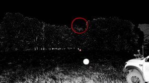 Lidar captures a mysterious object over Homestead Two.