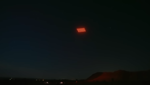 Drones spiral inside the magnetic anomaly.