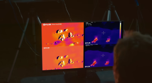 Smoke reveals the Skinwalker Ranch mysterious bubble.