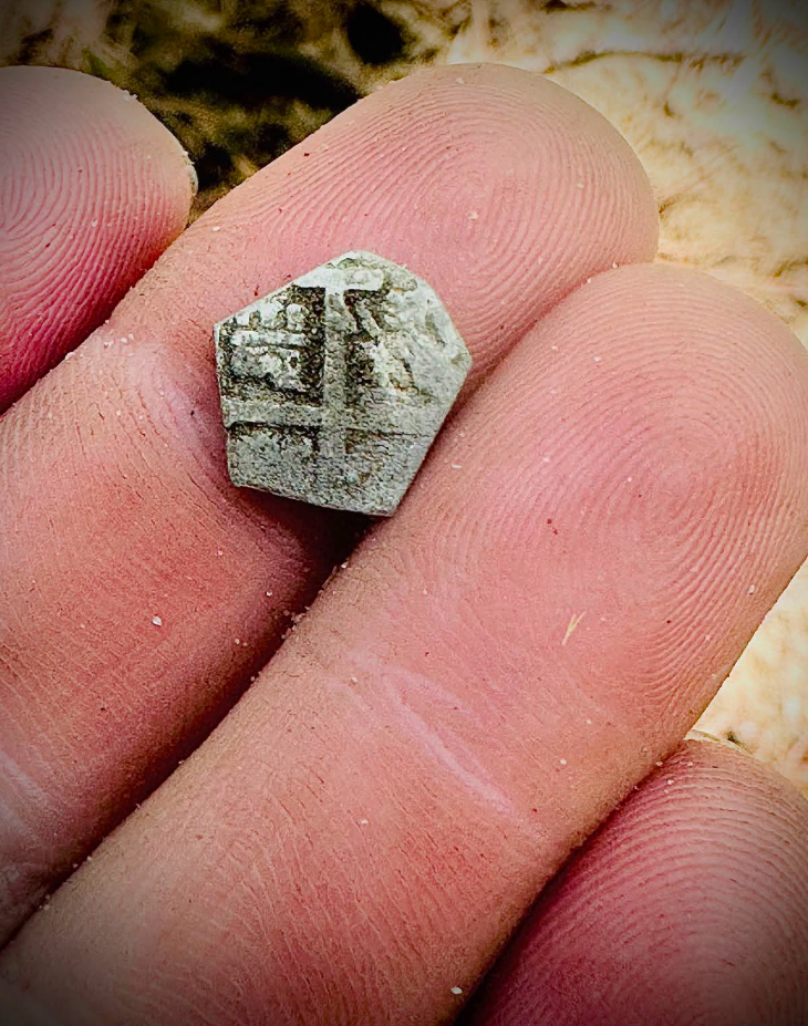 Oak Island Spanish cob coin found in the Money Pit