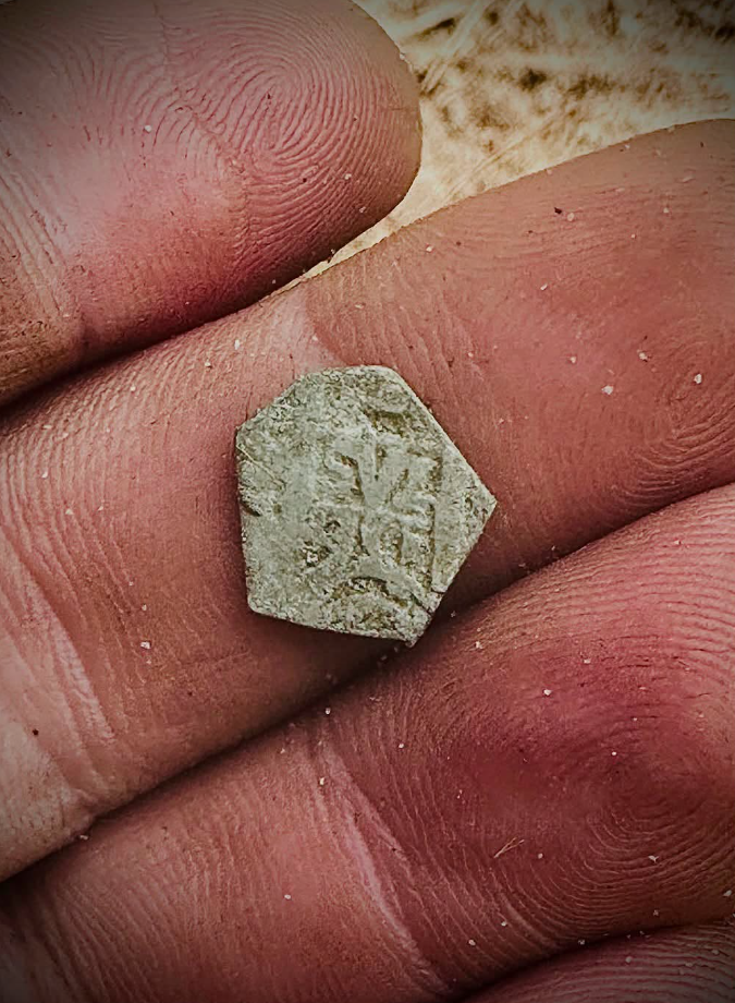 Oak Island Spanish cob coin found in the Money Pit