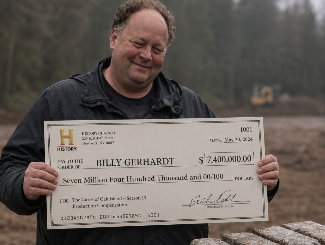 Billy Gerhardt Oak Island $7.4 million rumor