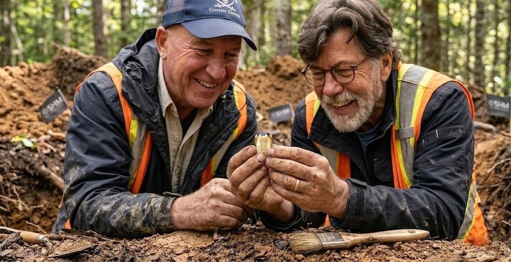 Oak Island medieval gold ring discovery